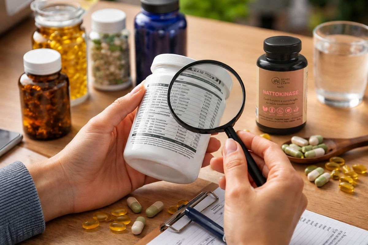 Como ler rotulos dos suplementos alimentares