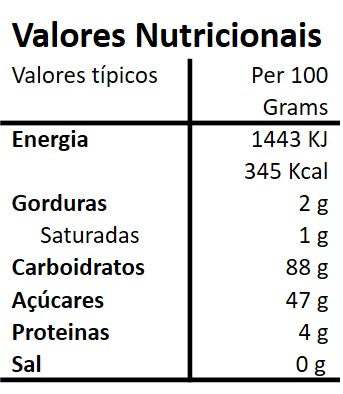 Banana Desidratada, saco 100g