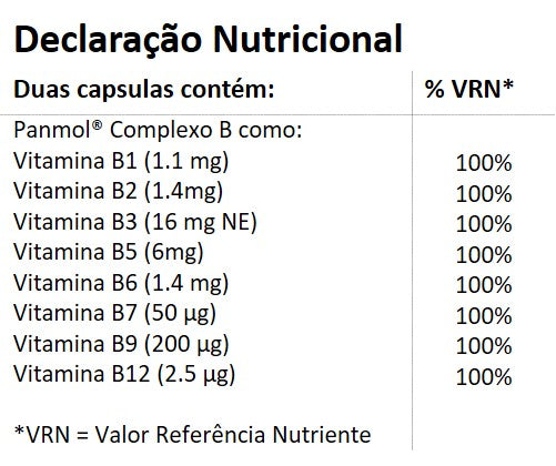 B vitamins Complex Food supplement