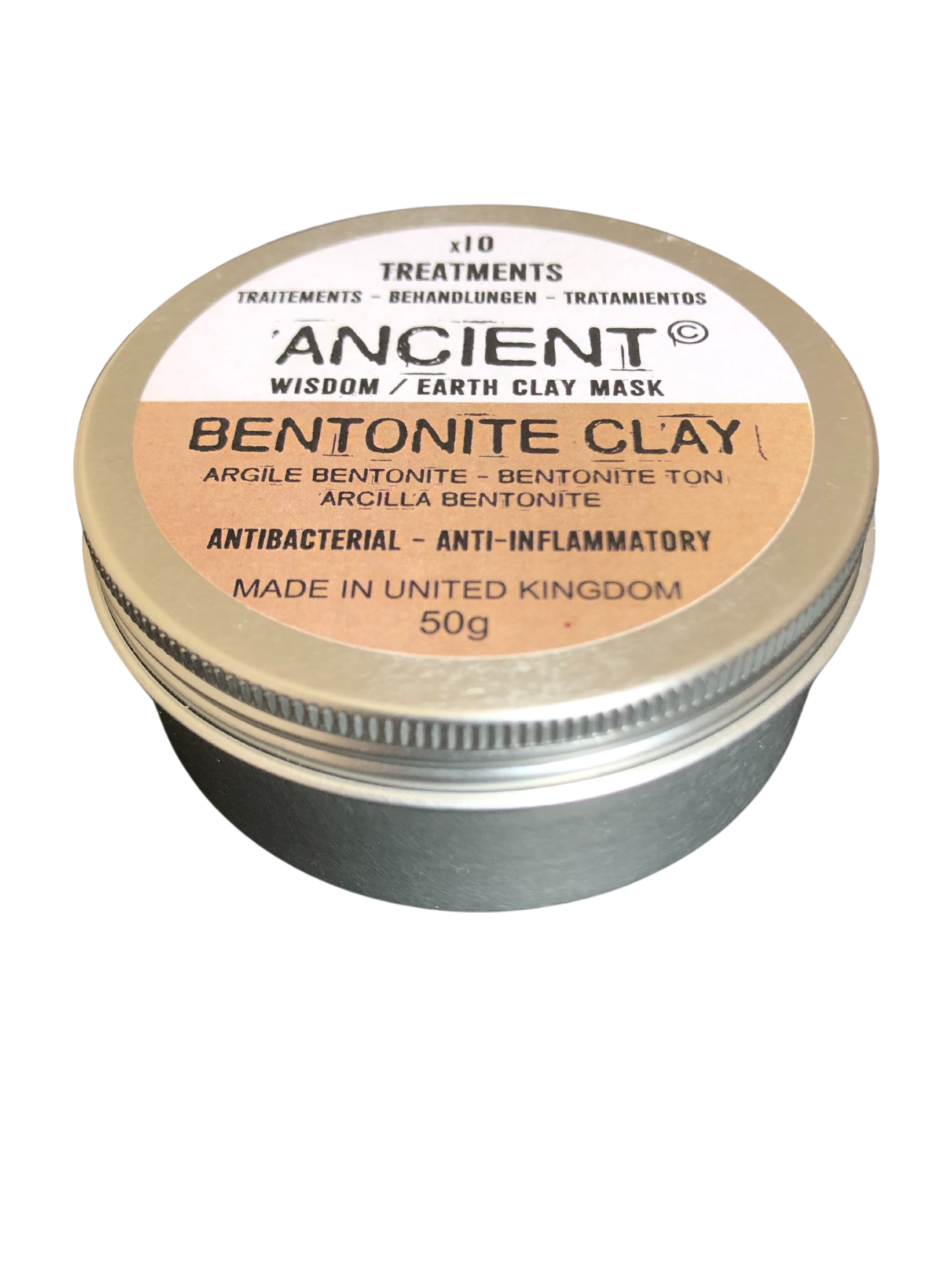 Bentonite Clay 50g - 100% Natural