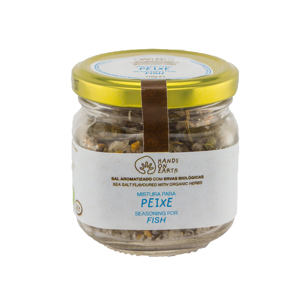 Mistura para Peixe com Sal Marinho, frasco 110g