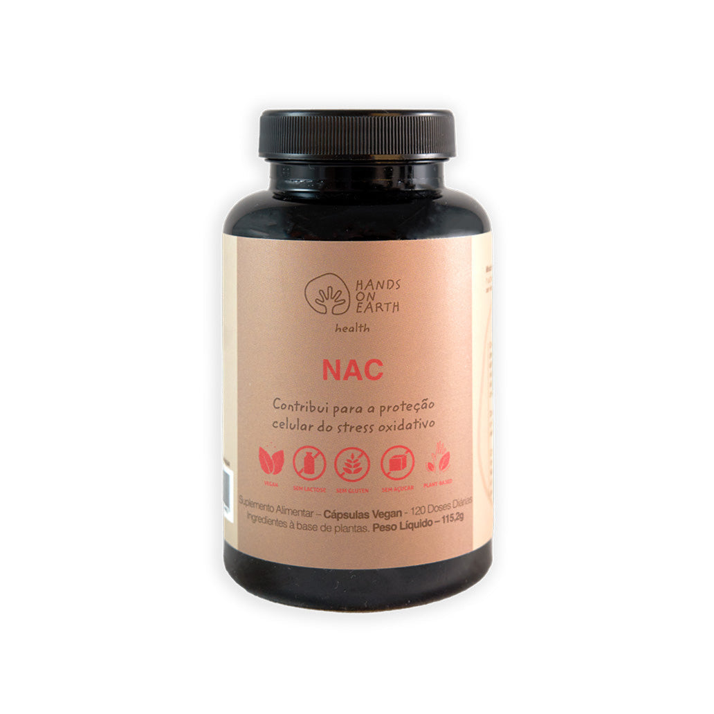 Suplemento Alimentar NAC 600mg - 120 cápsulas