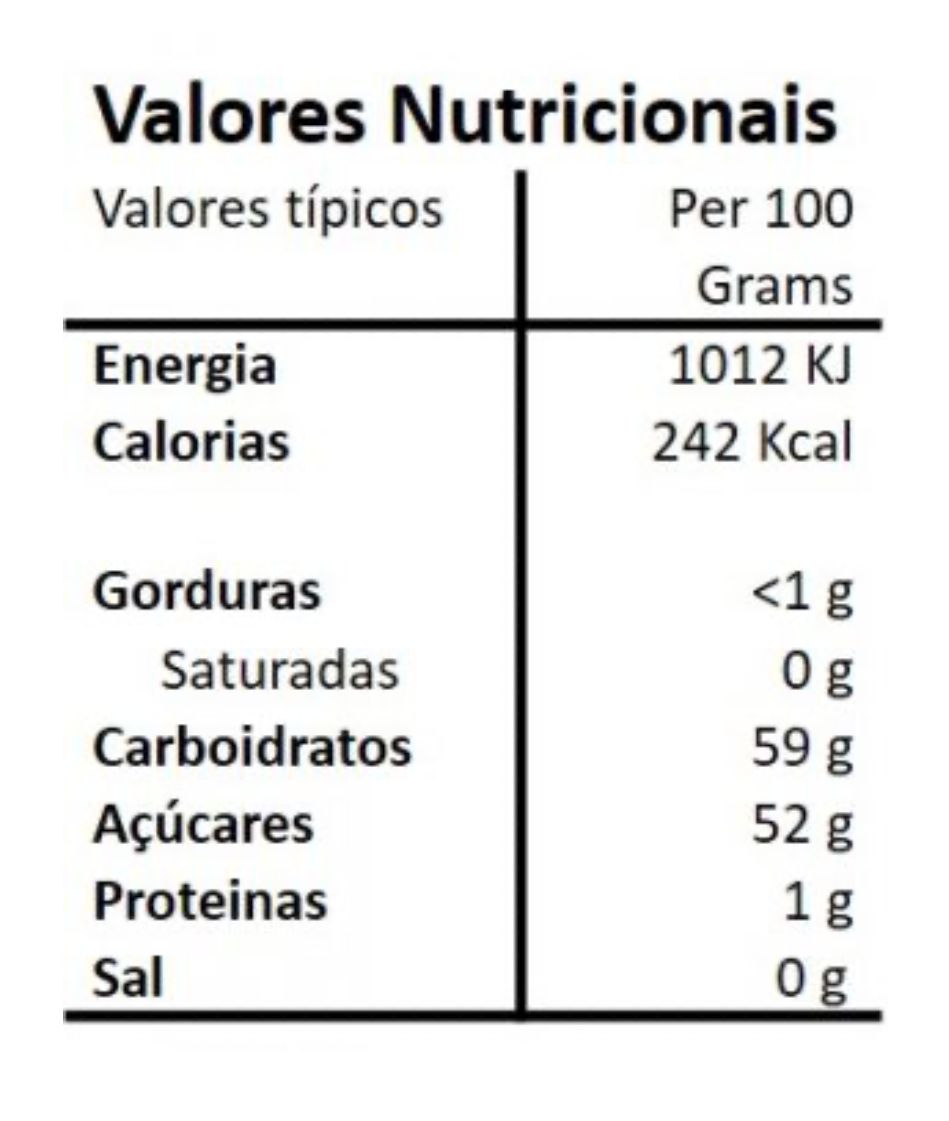 hands on earth kiwi jam nutritional facts