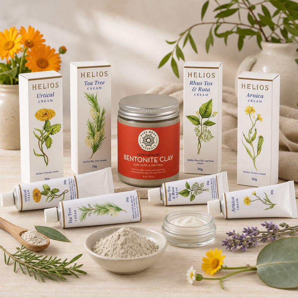 Coleção de cosméticos naturais Hands on Earth