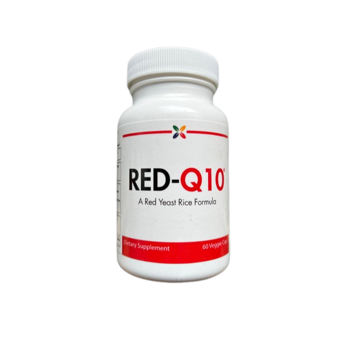Suplemento Arroz Vermelho Fermentado com CoQ10 para colesterol saudável