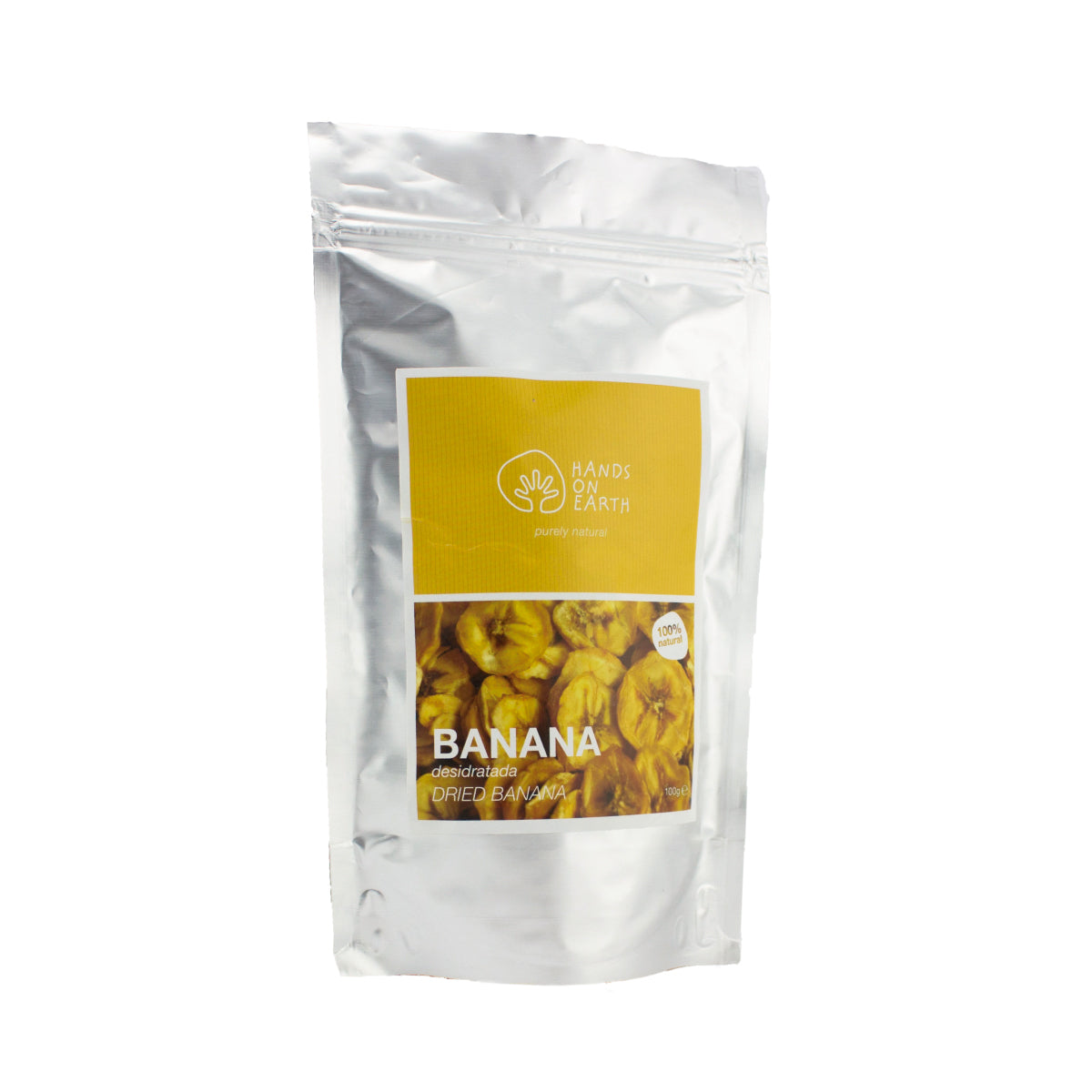 Saco de Banana Desidratada 100g – snack saudável, natural e sem açúcar