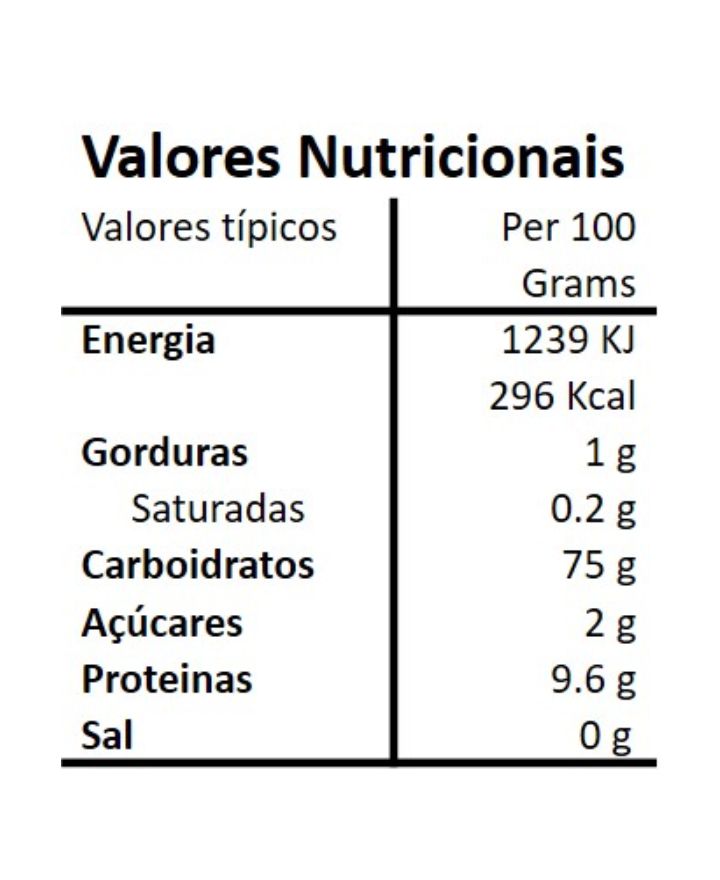 nutritional facts of a bag 50g of shiitake mushrooms organic