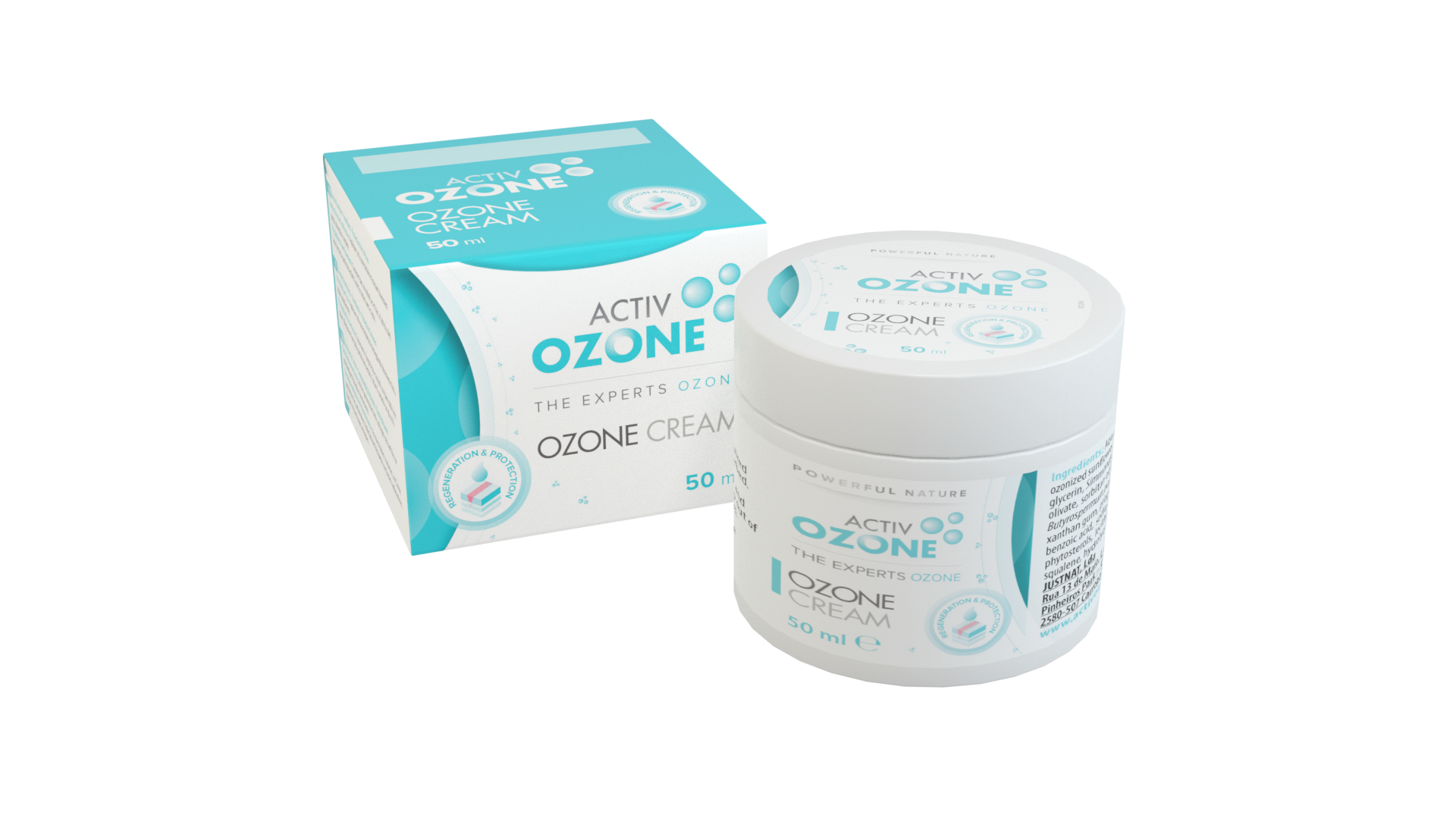 Creme natural para hidratação intensa, regeneração e proteção da pele