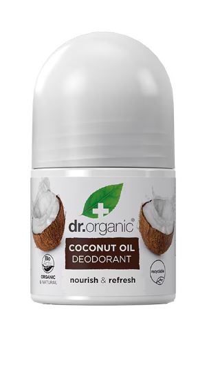Desodorizante Biológico Coconut Oil 50ml Dr. Organic