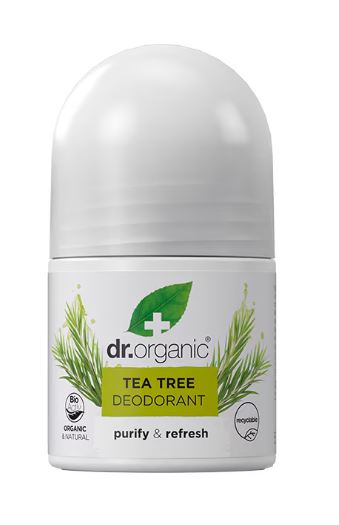 Desodorizante Biológico Tea Tree 50ml Dr. Organic