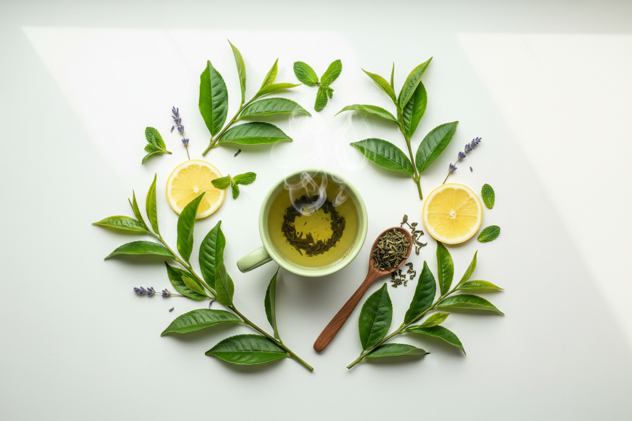 cha verde beneficios para saude
