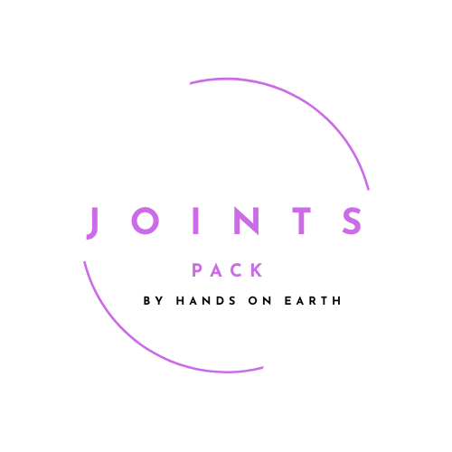 Joints Pack by Hands on Earth com suplementos alimentares e tisana biológica