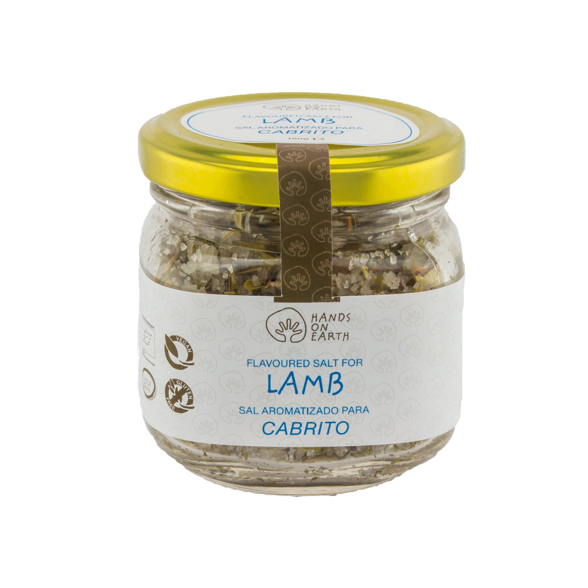 flavoured sea salt for lamb or goat dishes