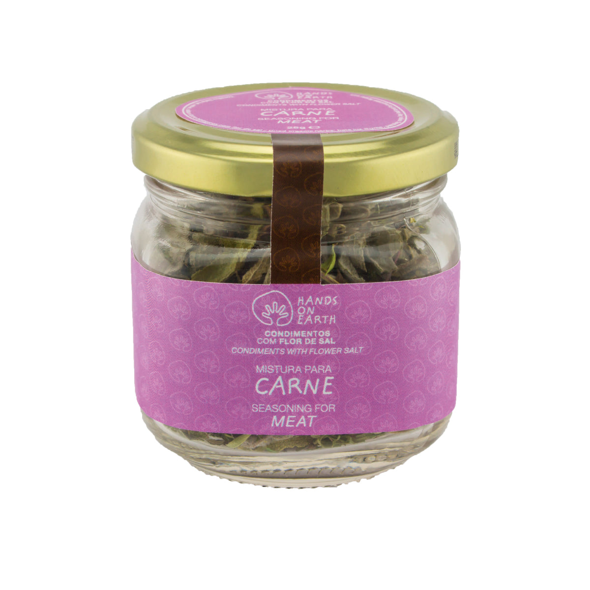 organic gourmet mix for meat with fleur de sel and aromatic herbs from Hands on Earth