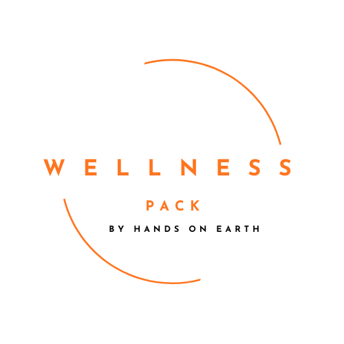Pack Presente Bem-Estar do Corpo Hands on Earth com Multivitamínico, Vitamina D3 + K2, Chá Verde Biológico e Abacaxi Desidratado
