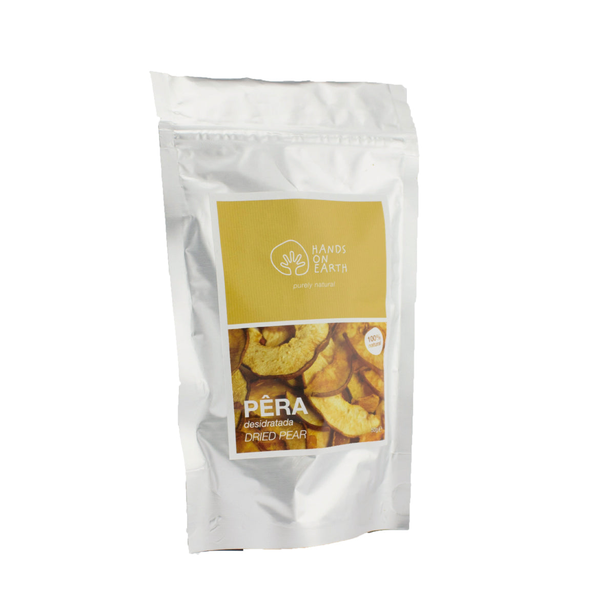 Saco de Pêra Desidratada 50g – snack saudável, natural e sem açúcar