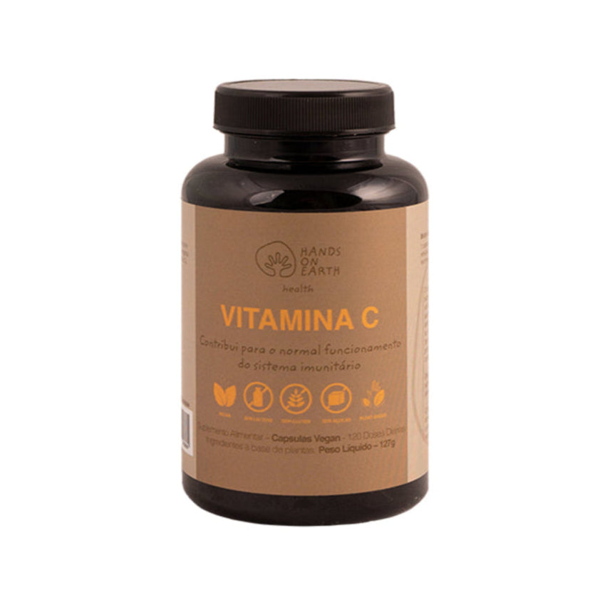 Suplemento Vitamina C 1000mg immune booster from hands on earth